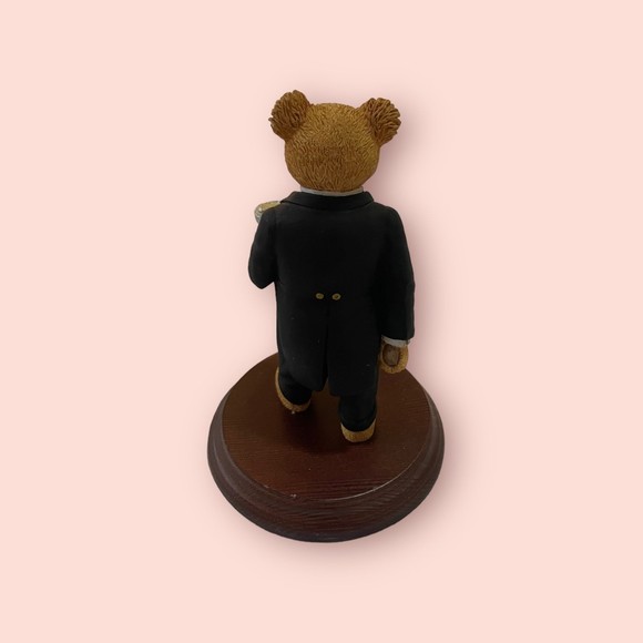 Department 56 The Upstairs Downstairs Bears Barker the Butler - Picture 4 of 5